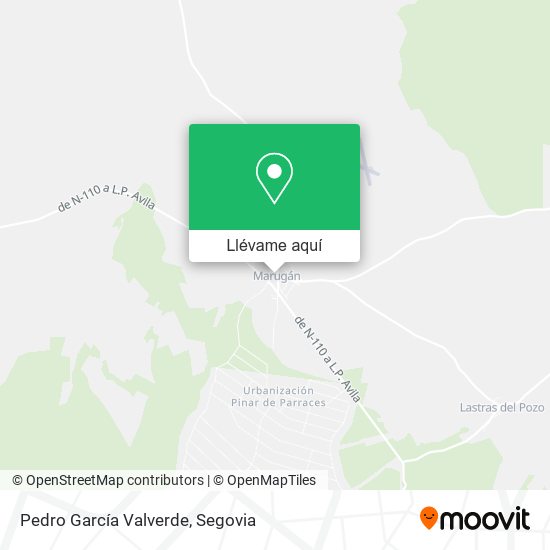Mapa Pedro García Valverde