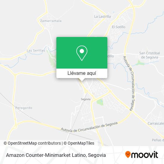 Mapa Amazon Counter-Minimarket Latino