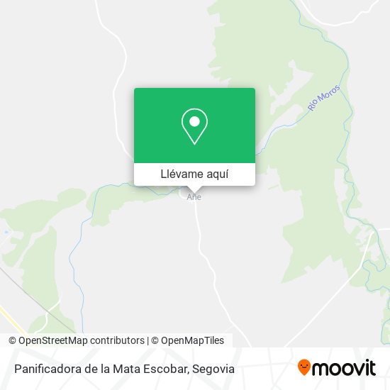 Mapa Panificadora de la Mata Escobar