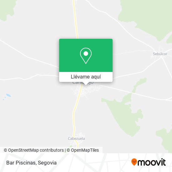 Mapa Bar Piscinas