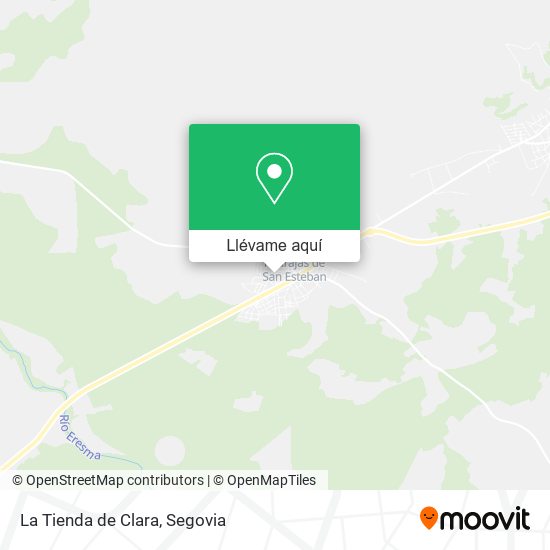 Mapa La Tienda de Clara