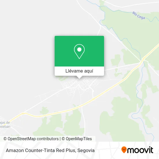 Mapa Amazon Counter-Tinta Red Plus