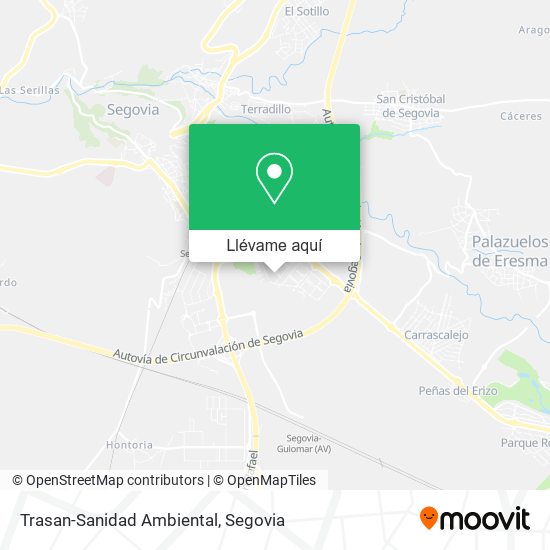 Mapa Trasan-Sanidad Ambiental
