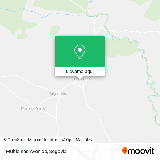 Mapa Multicines Avenida