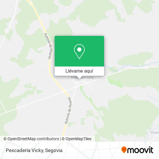 Mapa Pescadería Vicky