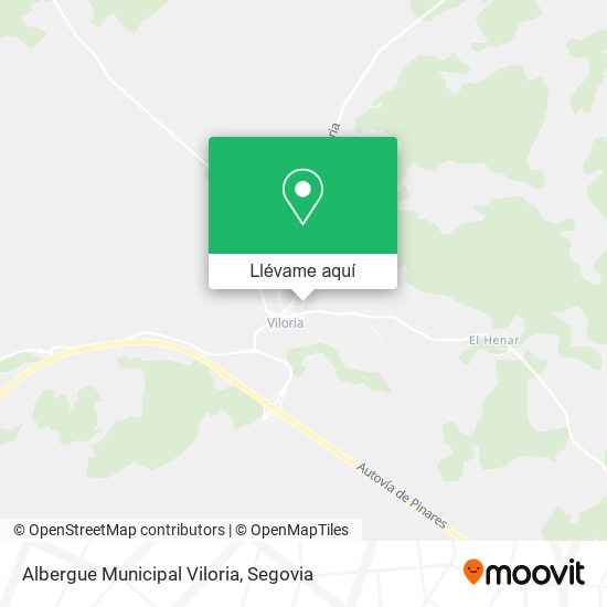 Mapa Albergue Municipal Viloria