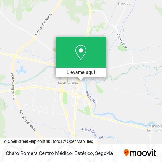 Mapa Charo Romera Centro Médico- Estético
