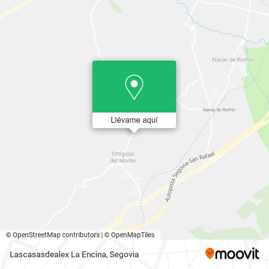 Mapa Lascasasdealex La Encina