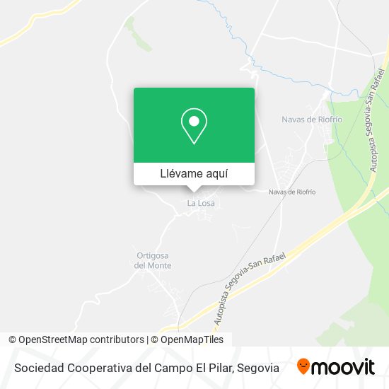 Mapa Sociedad Cooperativa del Campo El Pilar