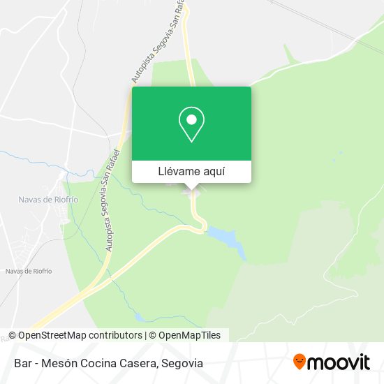 Mapa Bar - Mesón Cocina Casera