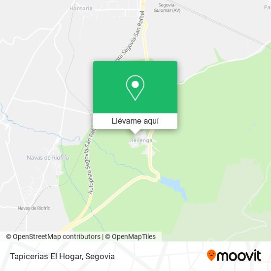 Mapa Tapicerias El Hogar