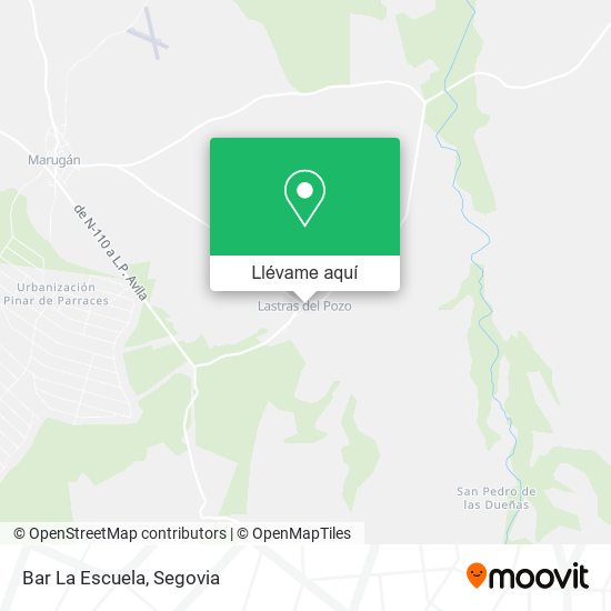 Mapa Bar La Escuela
