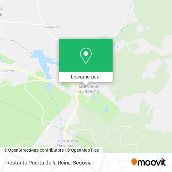 Mapa Restante Puerta de la Reina