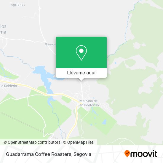 Mapa Guadarrama Coffee Roasters