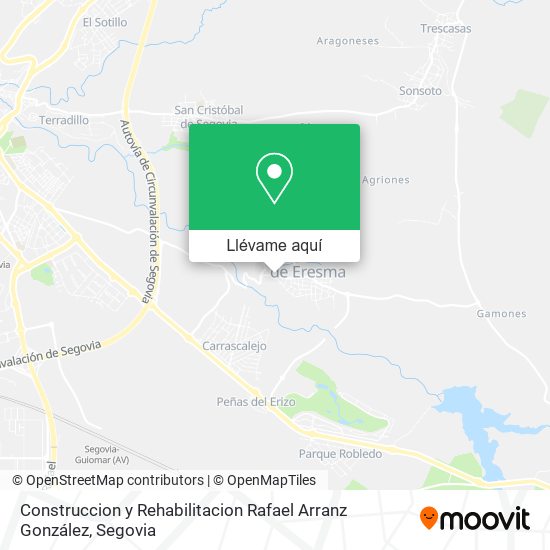 Mapa Construccion y Rehabilitacion Rafael Arranz González