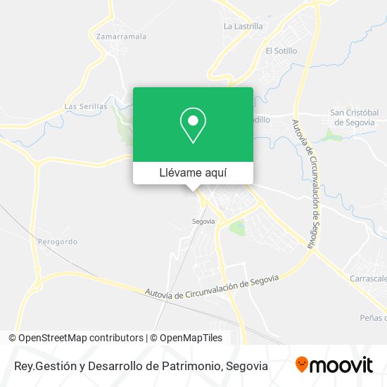 Mapa Rey.Gestión y Desarrollo de Patrimonio