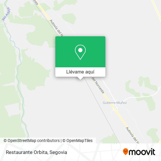 Mapa Restaurante Orbita