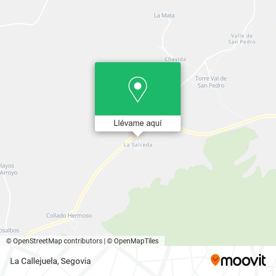 Mapa La Callejuela