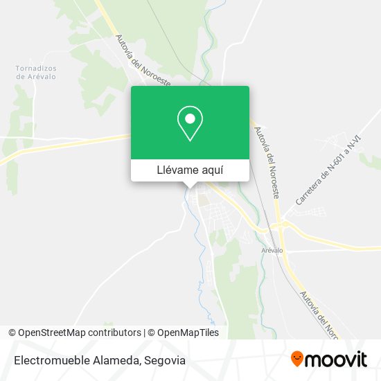 Mapa Electromueble Alameda