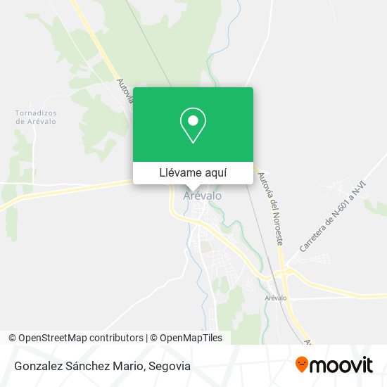 Mapa Gonzalez Sánchez Mario
