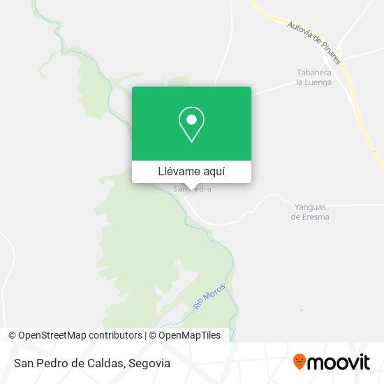 Mapa San Pedro de Caldas