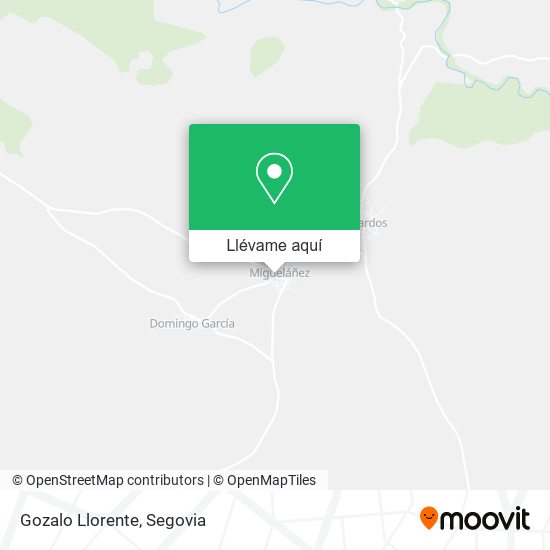 Mapa Gozalo Llorente