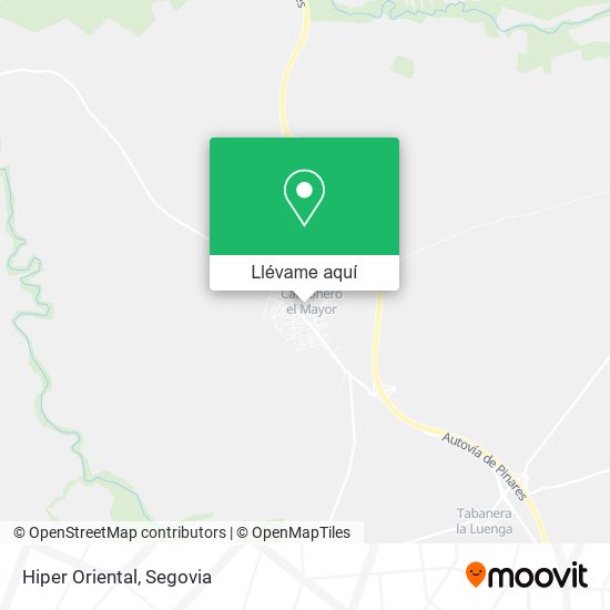 Mapa Hiper Oriental