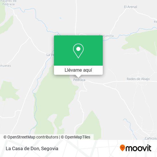 Mapa La Casa de Don