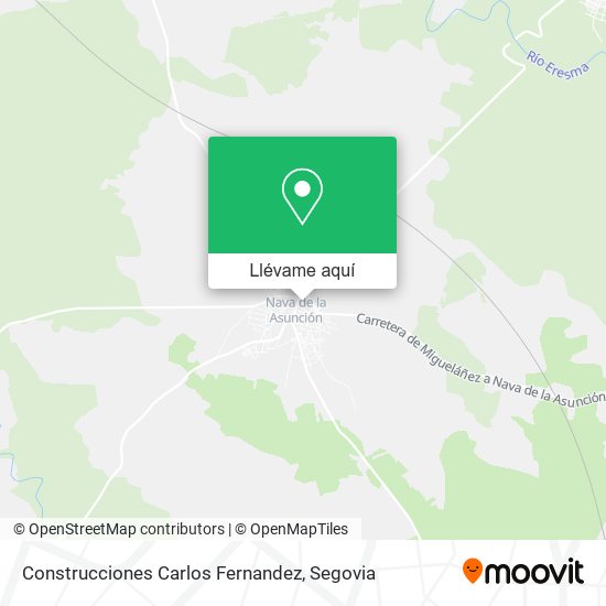 Mapa Construcciones Carlos Fernandez