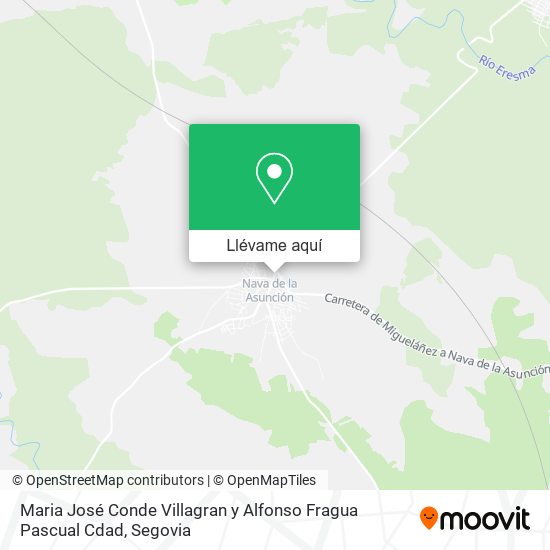 Mapa Maria José Conde Villagran y Alfonso Fragua Pascual Cdad