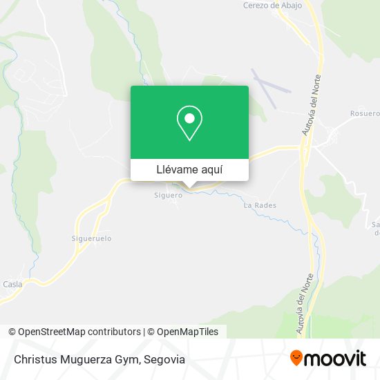 Mapa Christus Muguerza Gym