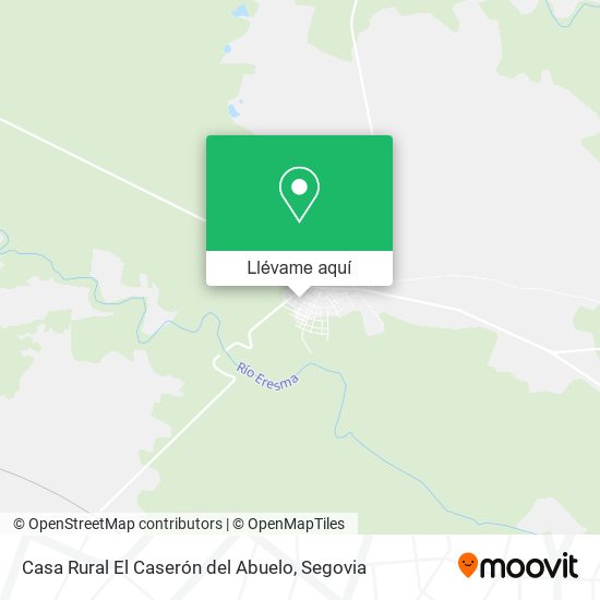 Mapa Casa Rural El Caserón del Abuelo