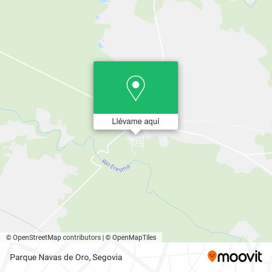 Mapa Parque Navas de Oro