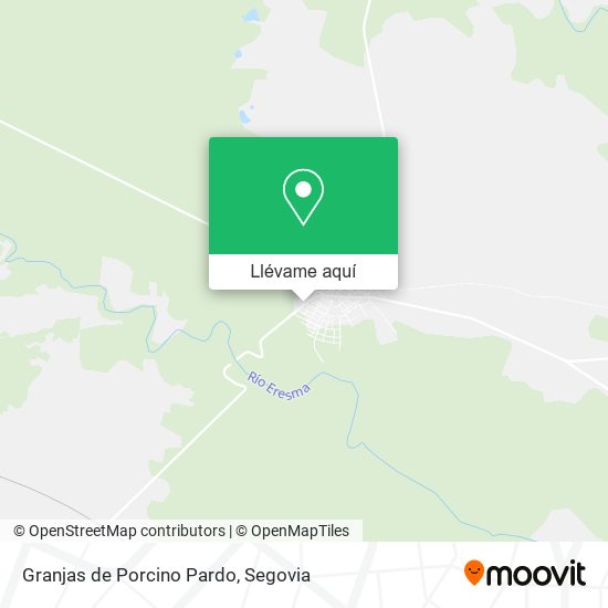 Mapa Granjas de Porcino Pardo