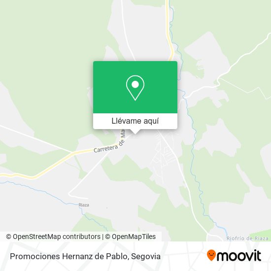 Mapa Promociones Hernanz de Pablo