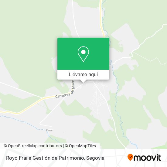 Mapa Royo Fraile Gestión de Patrimonio