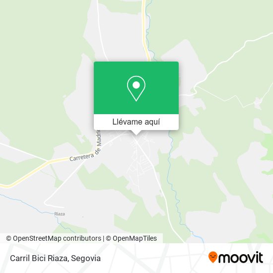 Mapa Carril Bici Riaza