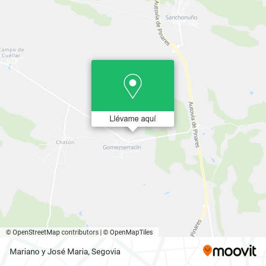 Mapa Mariano y José Maria