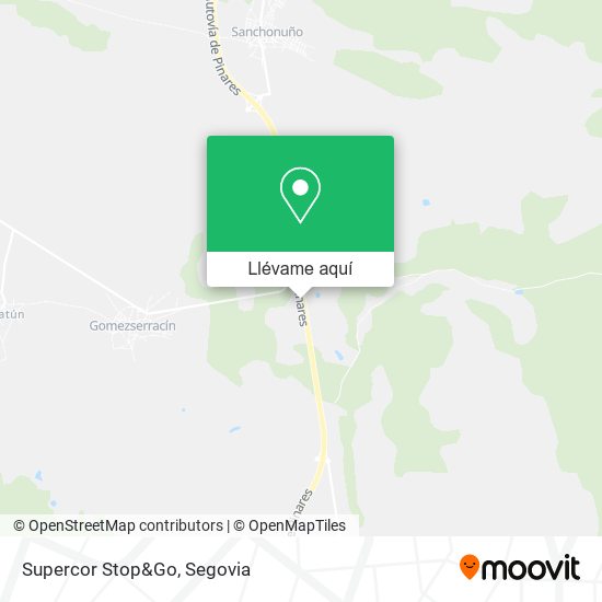 Mapa Supercor Stop&Go