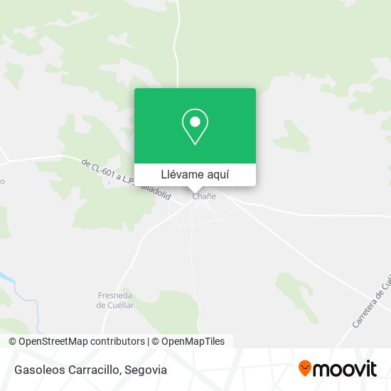 Mapa Gasoleos Carracillo