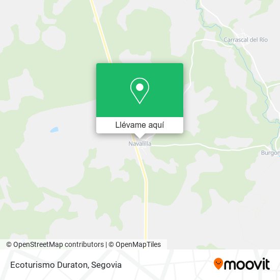 Mapa Ecoturismo Duraton