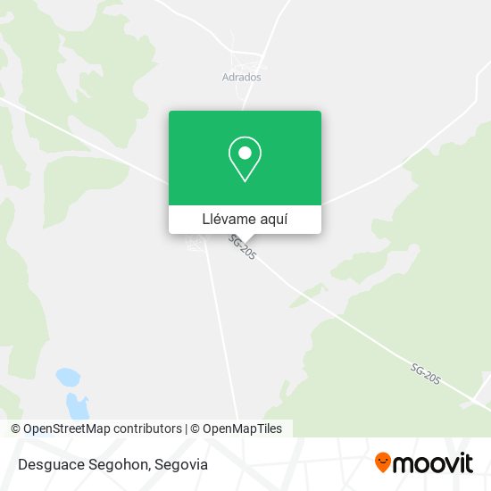 Mapa Desguace Segohon