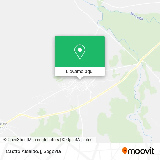 Mapa Castro Alcaide, j