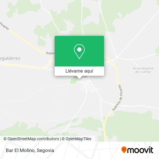 Mapa Bar El Molino