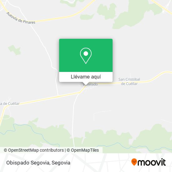 Mapa Obispado Segovia