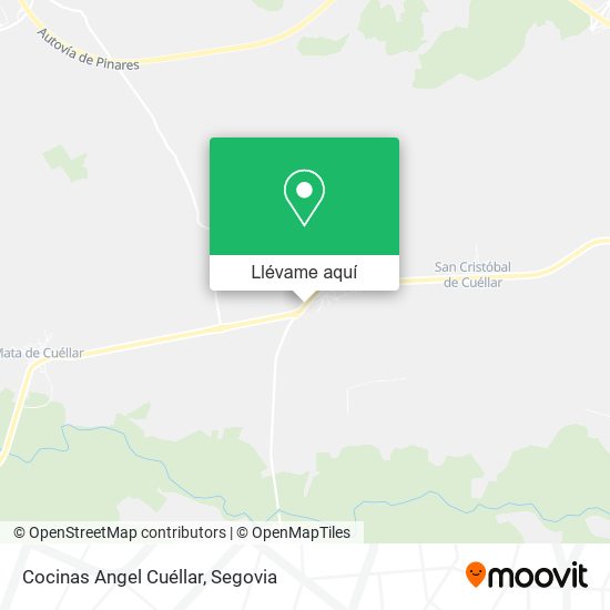 Mapa Cocinas Angel Cuéllar
