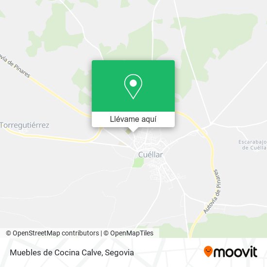 Mapa Muebles de Cocina Calve