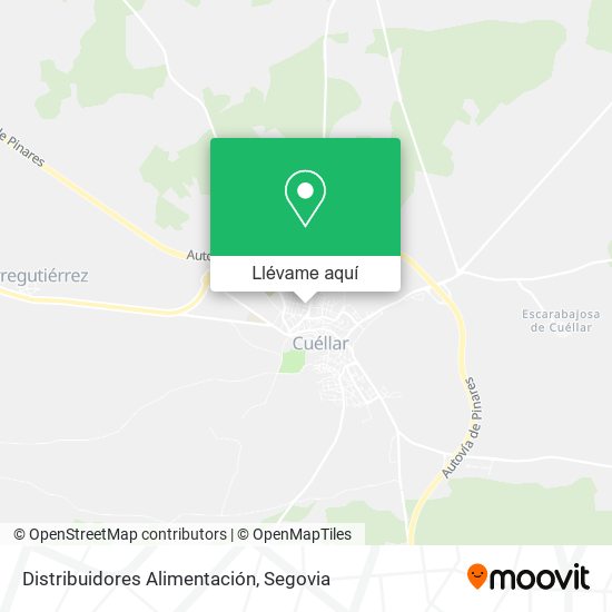 Mapa Distribuidores Alimentación