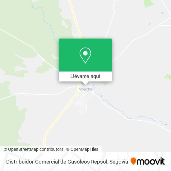 Mapa Distribuidor Comercial de Gasóleos Repsol