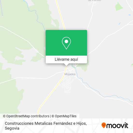 Mapa Construcciones Metalicas Fernández e Hijos